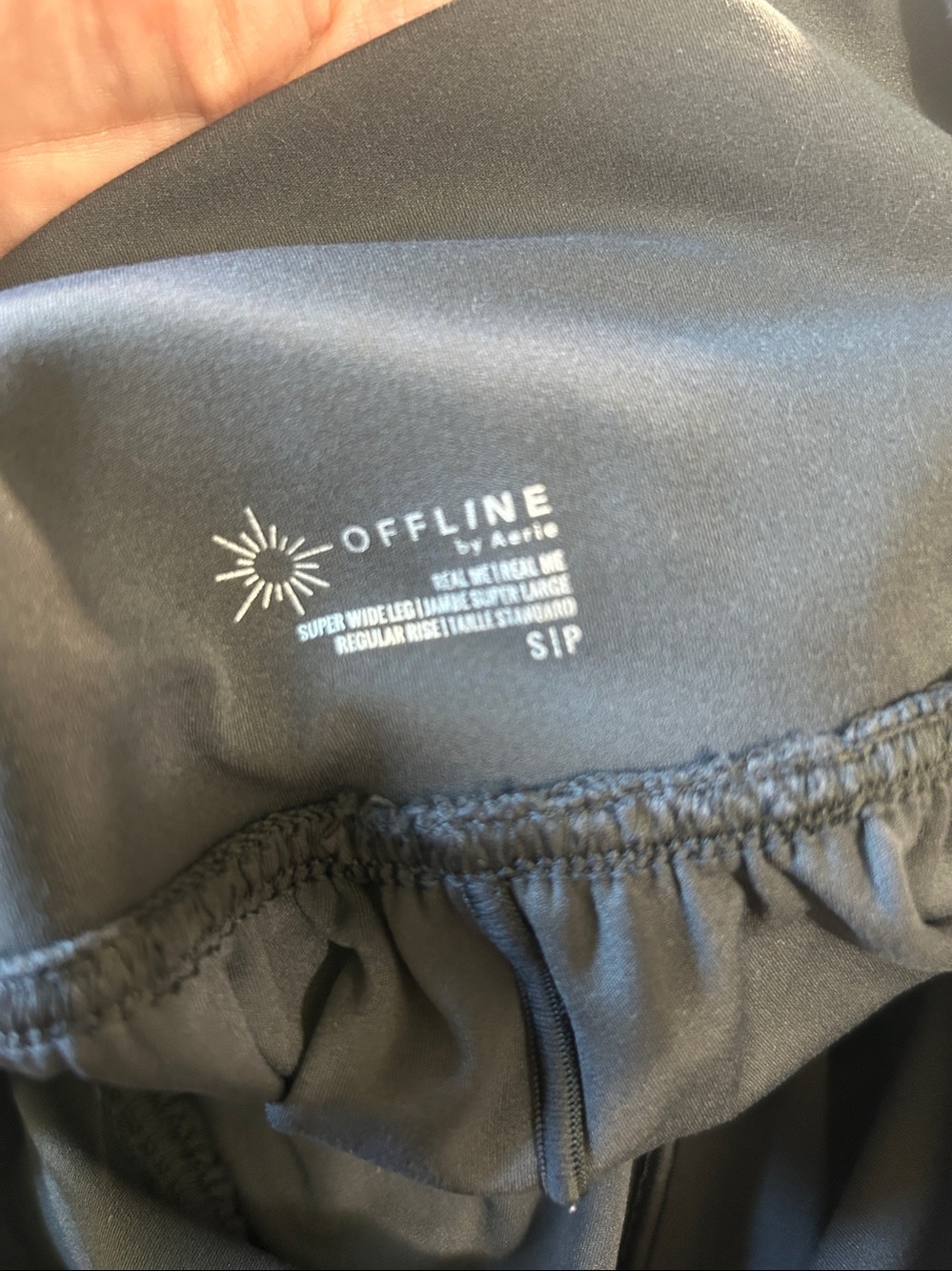 Aerie Offline Wide-Leg Black Women's Palazzo Pants 
Small - Picture 6 of 6